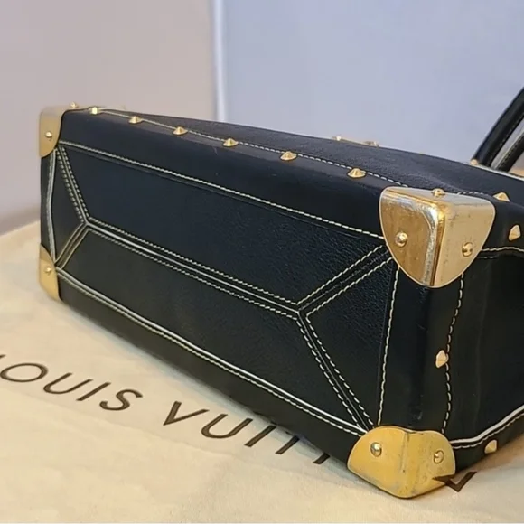 SOLD Louis Vuitton Vintage   2003 RARE SAHALI          LEATHER 'LE FABULEUX - Picture 5 of 15